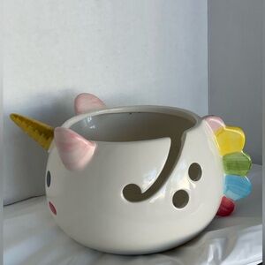 Unicorn Crochet bowl